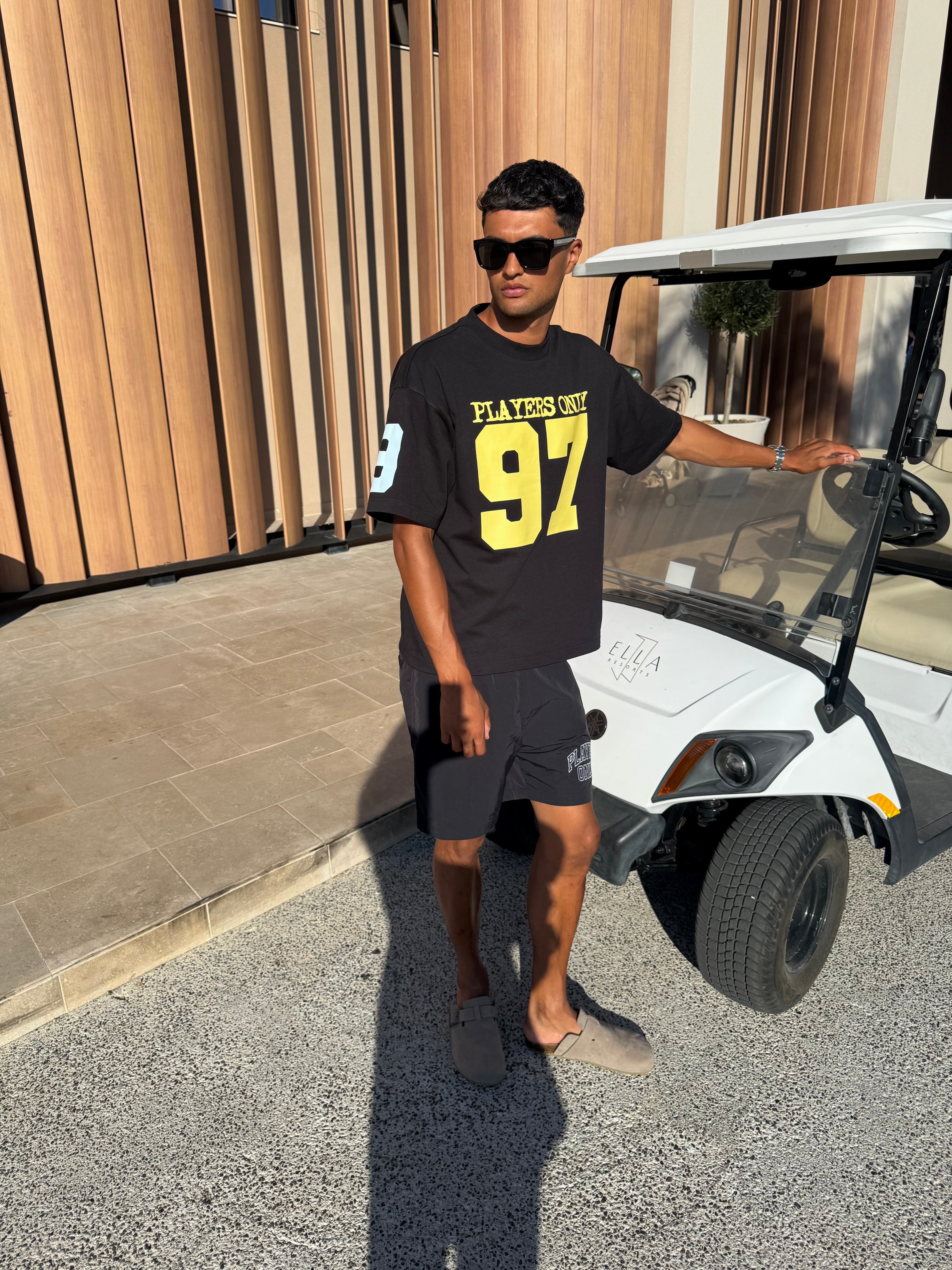 Players Only Jersey Black T-Shirt